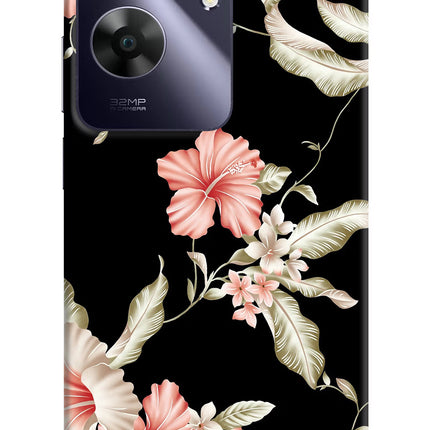 Flowers Realme C61 Hard Case Back Cover by Casekaro