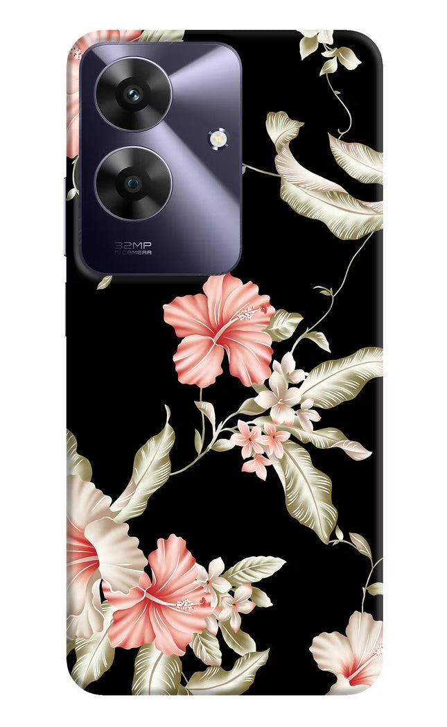 Flowers Realme C61 Hard Case Back Cover by Casekaro