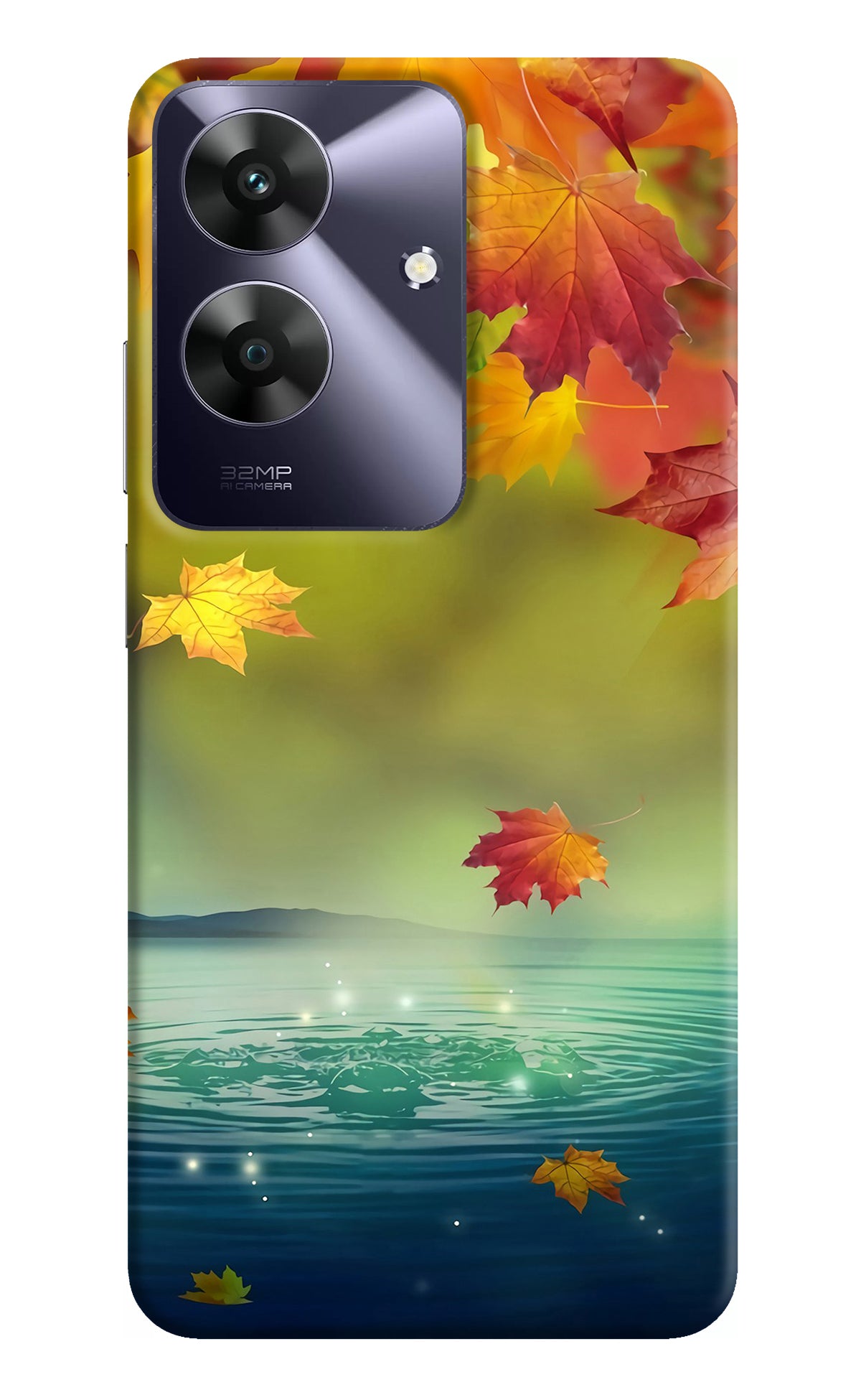 Flowers Realme C61 Back Cover