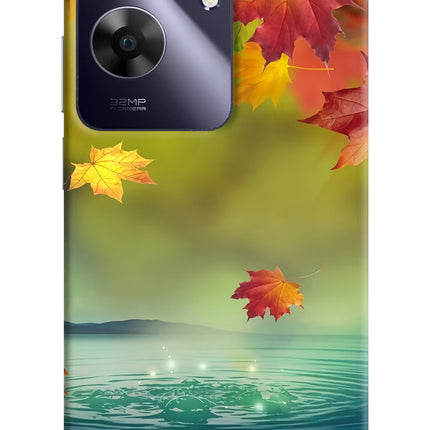 Flowers Realme C61 Hard Case Back Cover by Casekaro