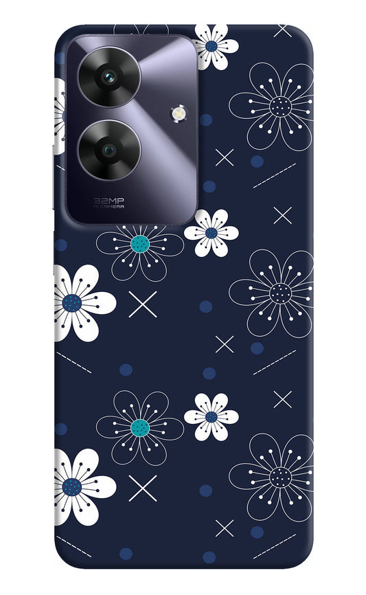 Flowers Realme C61 Back Cover