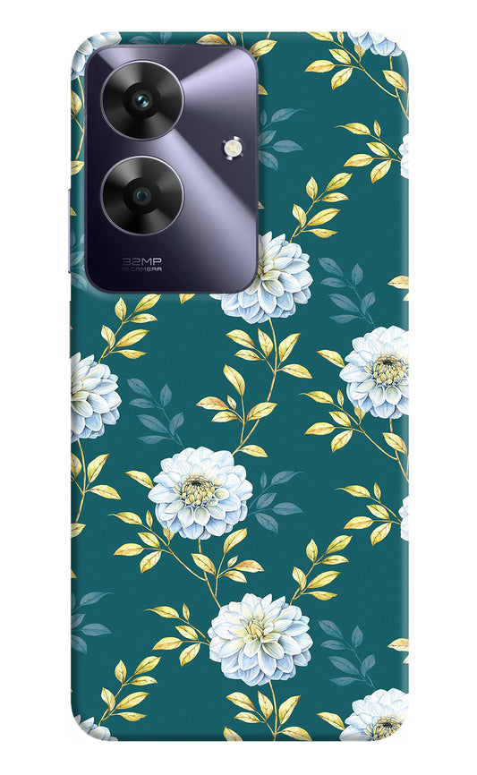 Flowers Realme C61 Back Cover