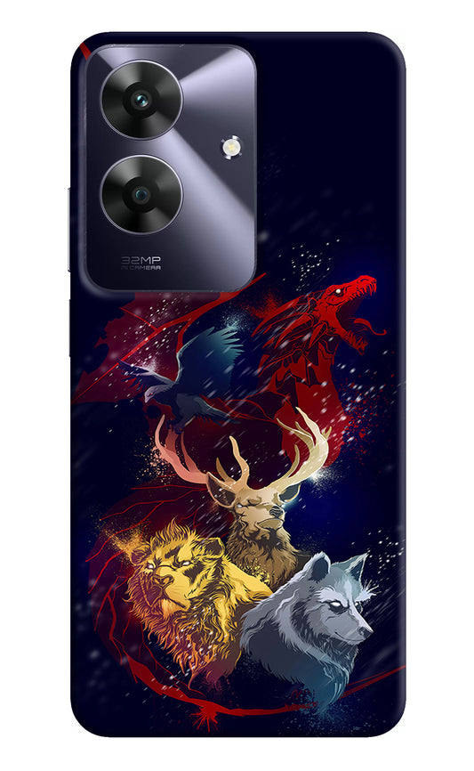 Game Of Thrones Realme C61 Back Cover