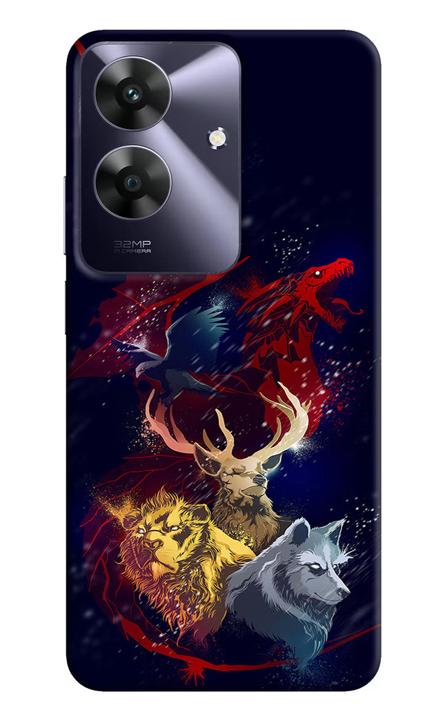 Game Of Thrones Realme C61 Hard Case Back Cover by Casekaro