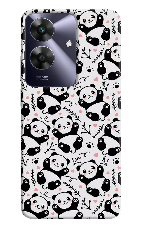 Cute Panda Realme C61 Back Cover