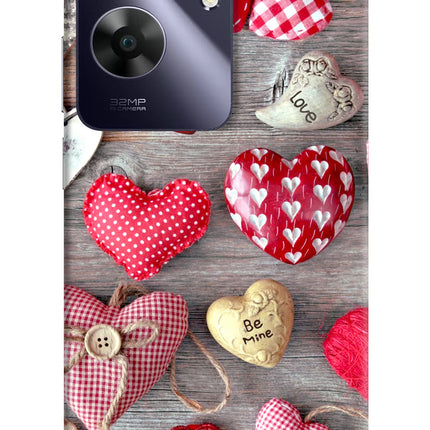 Love Wallpaper Realme C61 Hard Case Back Cover by Casekaro