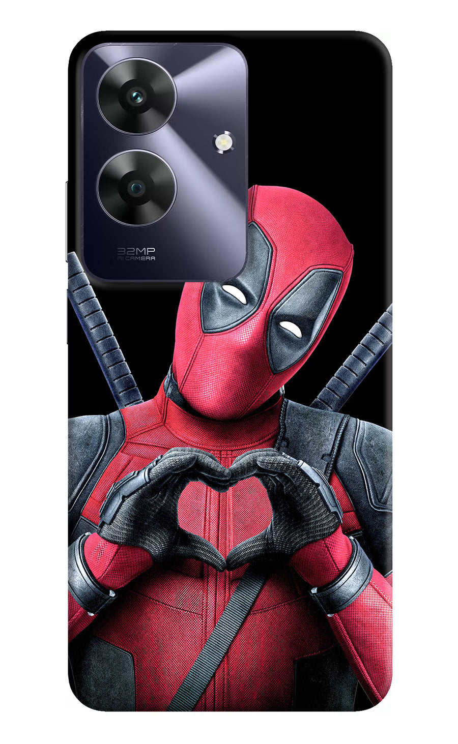 Deadpool Realme C61 Back Cover, Hard case