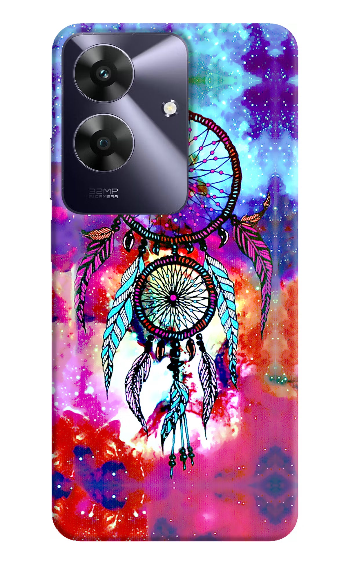 Dream Catcher Abstract Realme C61 Hard Case Back Cover by Casekaro