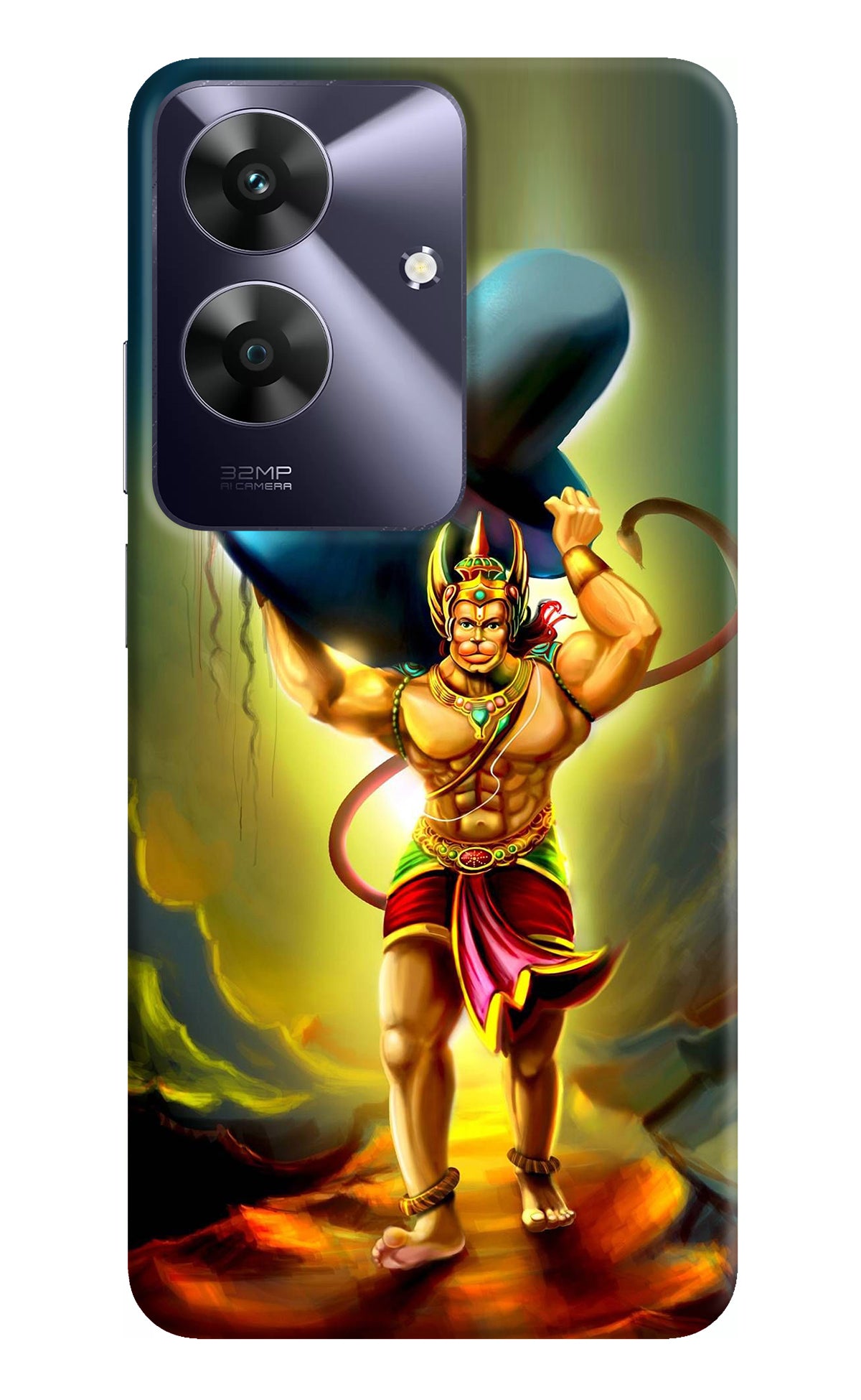 Lord Hanuman Realme C61 Back Cover