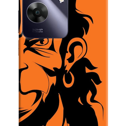 Hanuman Realme C61 Hard Case Back Cover by Casekaro