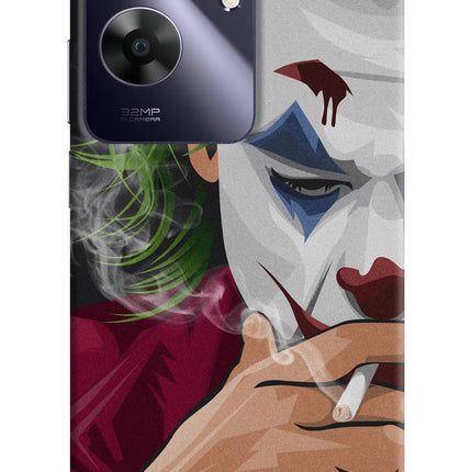 Joker Smoking Realme C61 Hard Case Back Cover by Casekaro