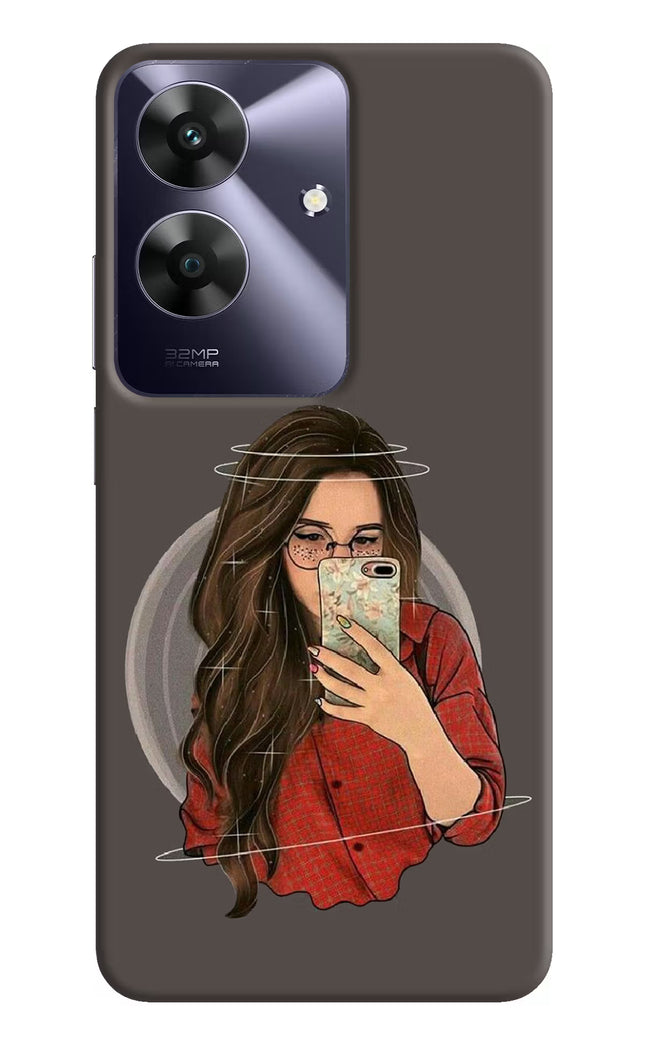 Selfie Queen Realme C61 Hard Case Back Cover by Casekaro