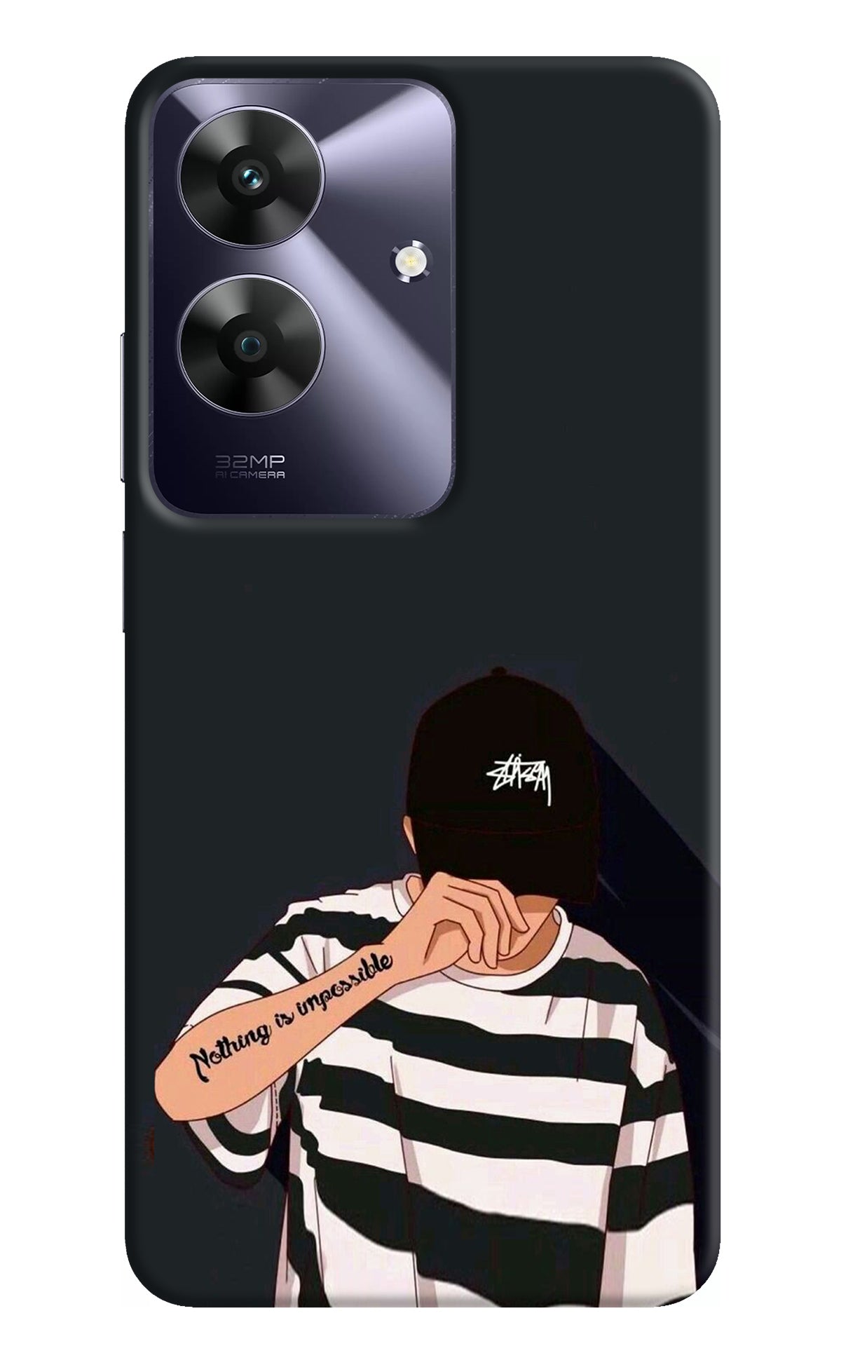 Aesthetic Boy Realme C61 Back Cover