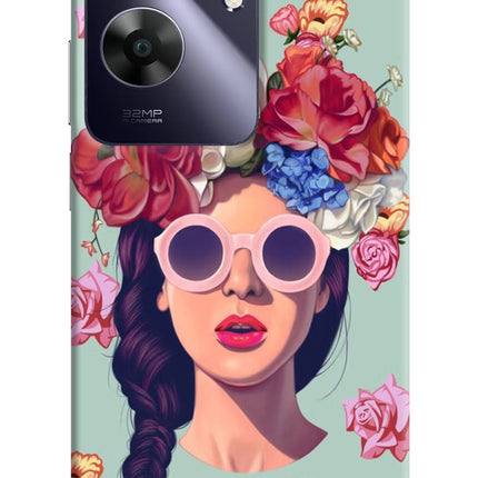 Pretty Girl Realme C61 Hard Case Back Cover by Casekaro