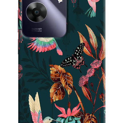 Birds Realme C61 Hard Case Back Cover by Casekaro