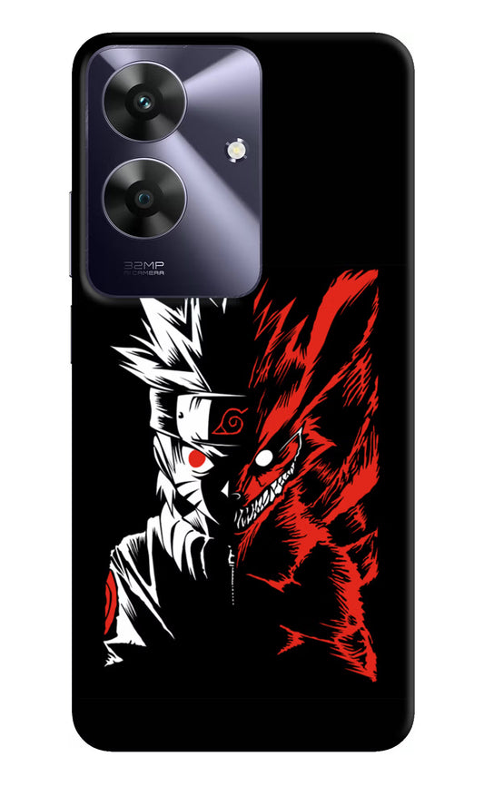 Naruto Two Face Realme C61 Hard Case Back Cover by Casekaro