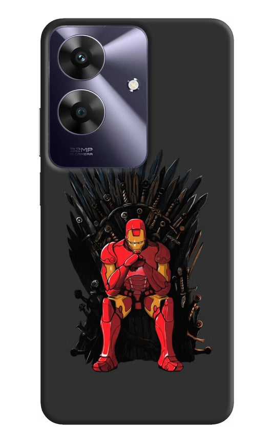 Ironman Throne Realme C61 Hard Case Back Cover by Casekaro