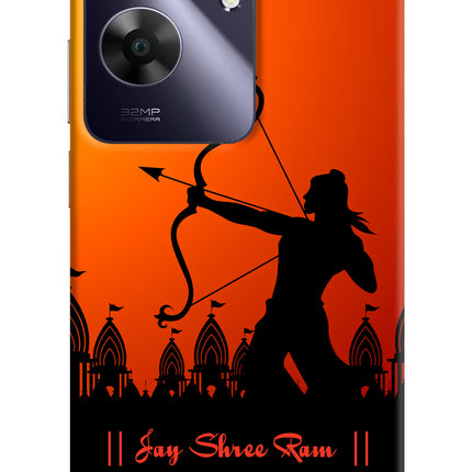 Lord Ram - 4 Realme C61 Hard Case Back Cover by Casekaro