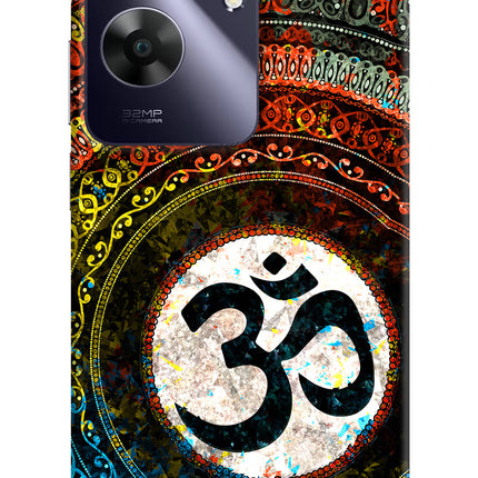 Om Cultural Realme C61 Hard Case Back Cover by Casekaro
