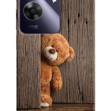 Teddy Wooden Realme C61 Hard Case Back Cover by Casekaro