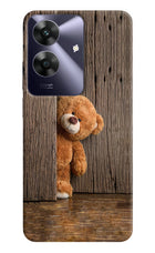 Teddy Wooden Realme C61 Hard Case Back Cover by Casekaro