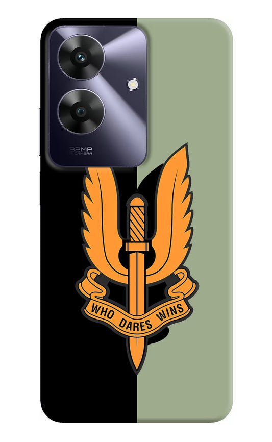 Balidan Logo Realme C61 Hard Case Back Cover by Casekaro