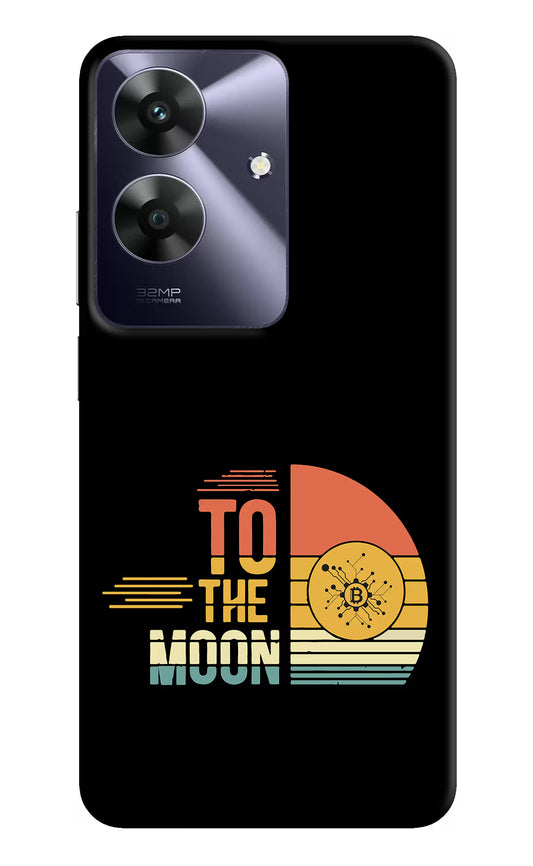 To the Moon Realme C61 Hard Case Back Cover by Casekaro