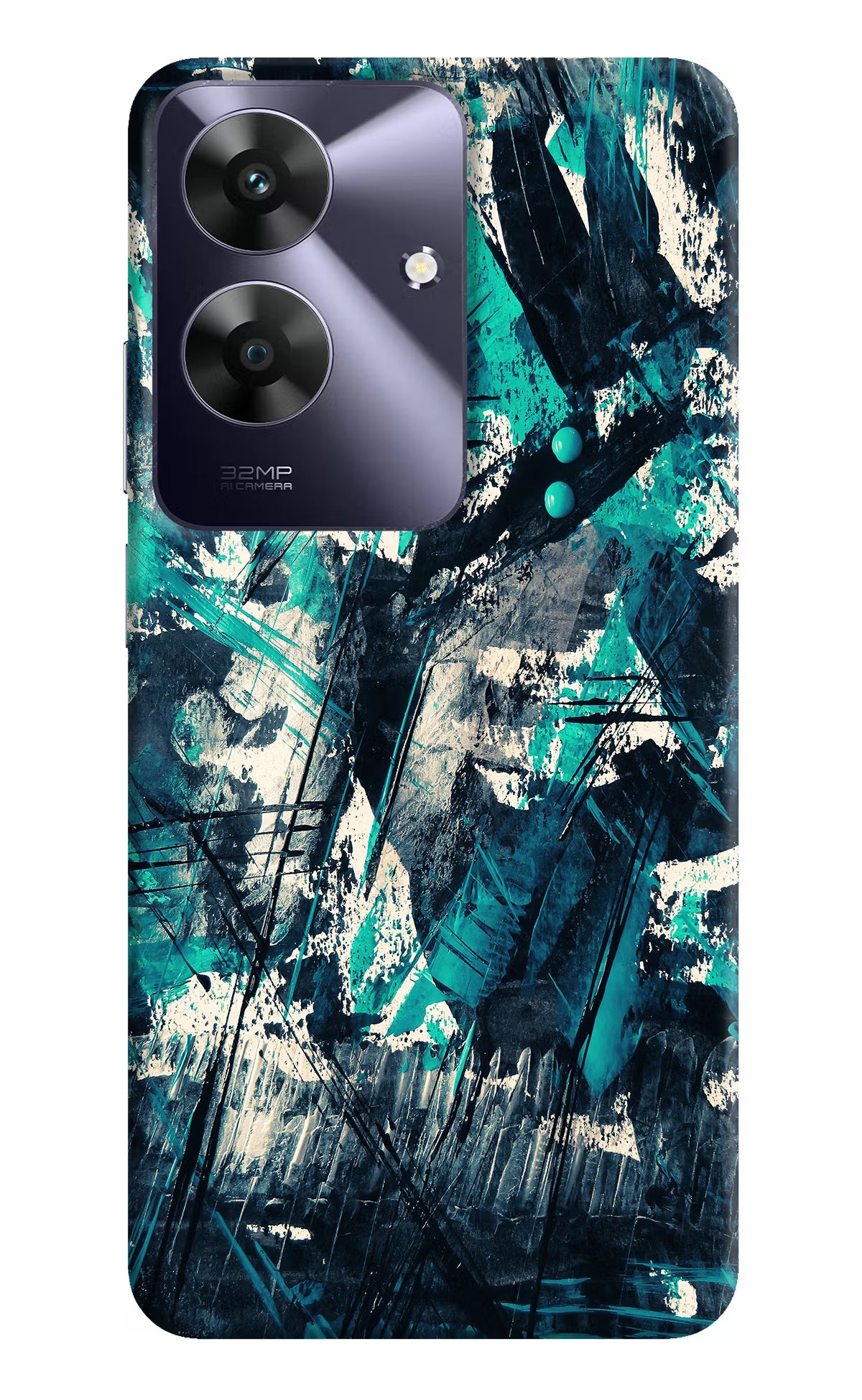 Artwork Realme C61 Hard Case Back Cover by Casekaro