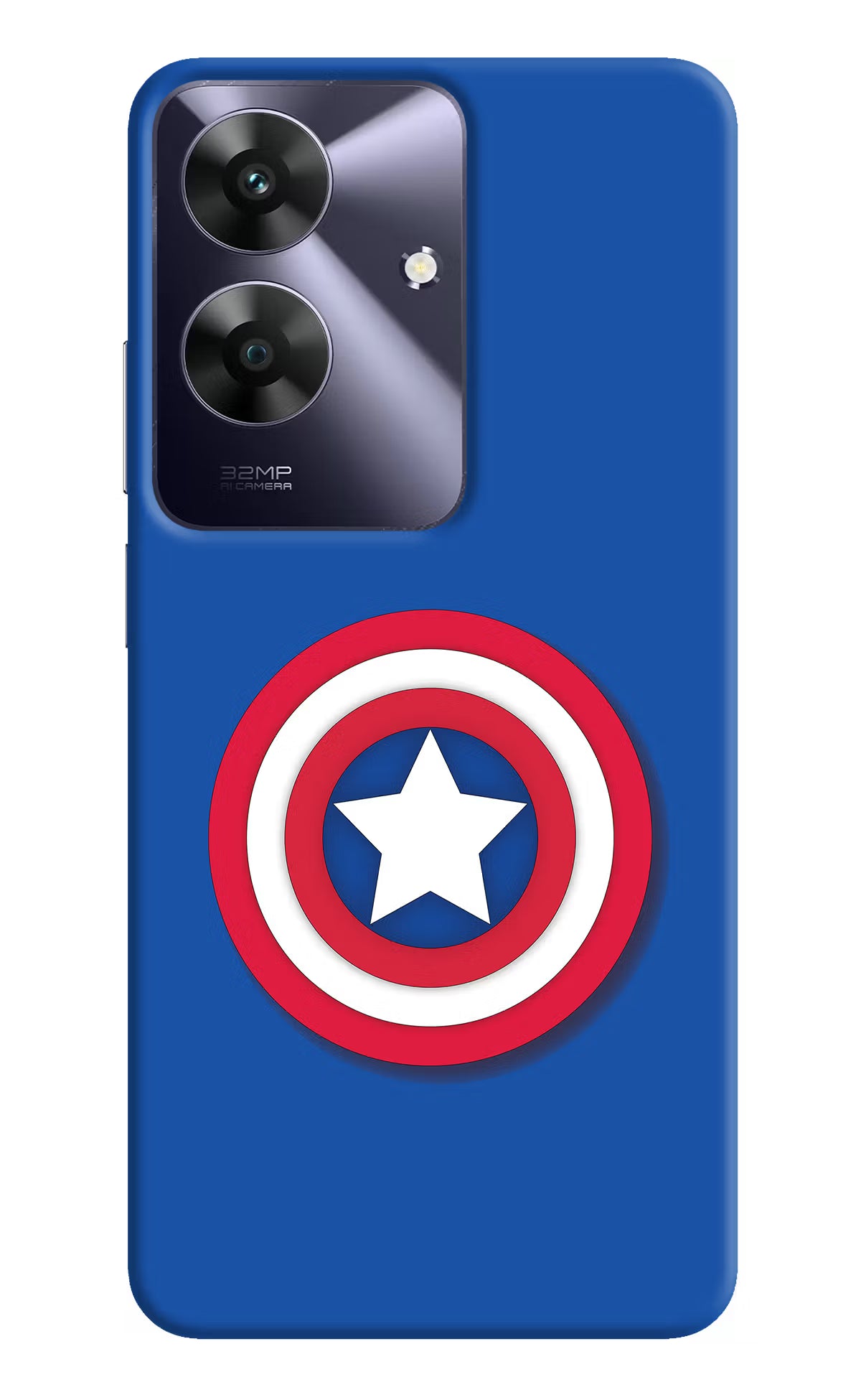 Shield Realme C61 Hard Case Back Cover by Casekaro