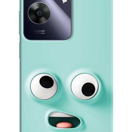 Funny Cartoon Realme C61 Hard Case Back Cover by Casekaro