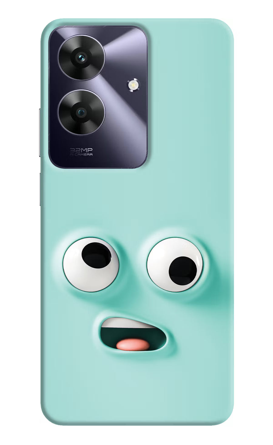 Funny Cartoon Realme C61 Back Cover, Hard case
