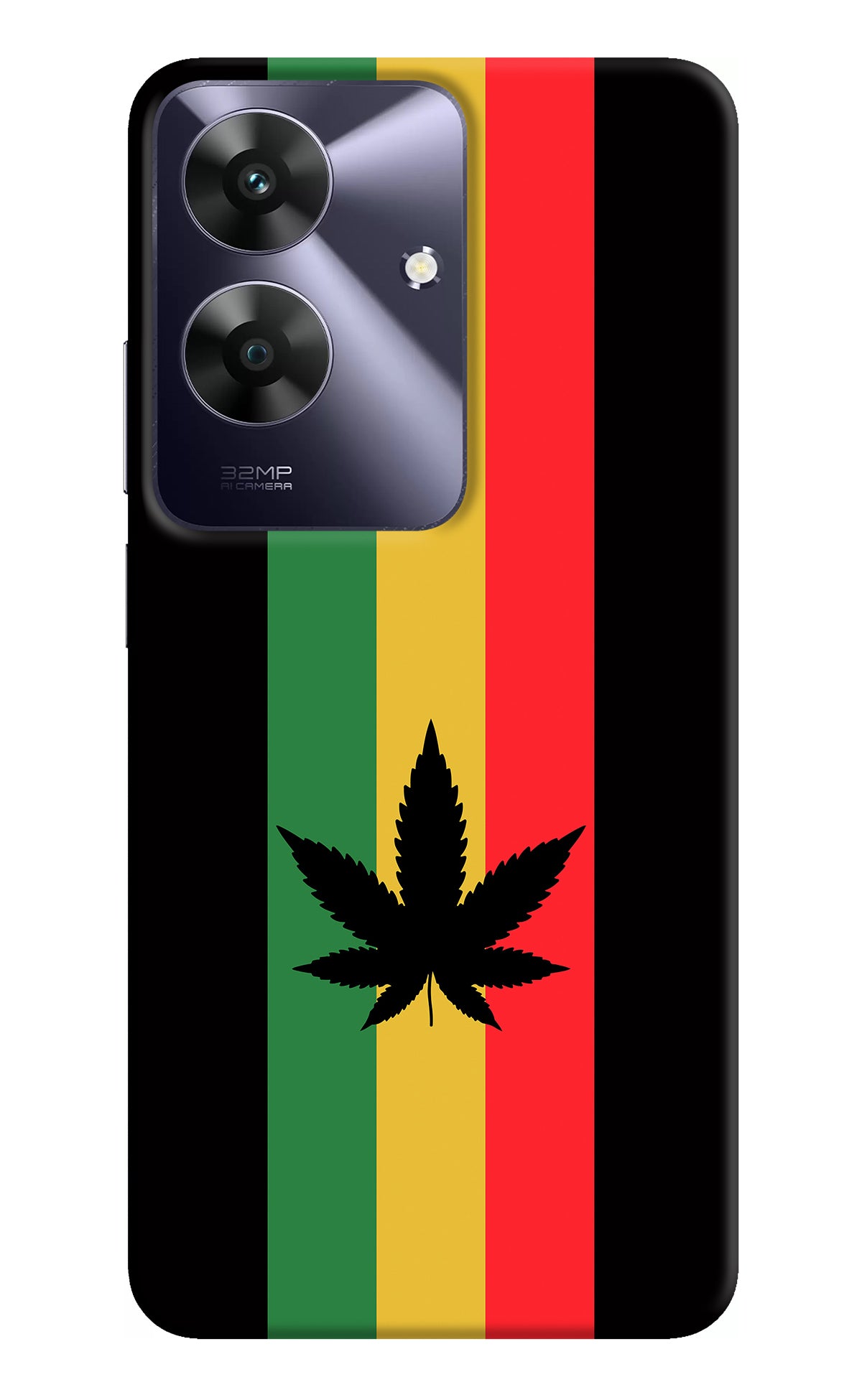 Weed Flag Realme C61 Back Cover