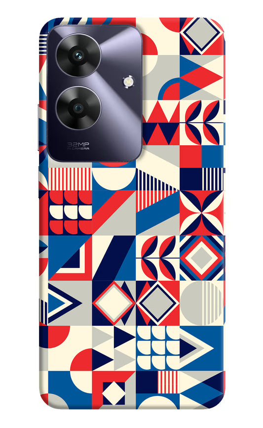 Colorful Pattern Realme C61 Hard Case Back Cover by Casekaro