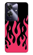Fire Flames Realme C61 Hard Case Back Cover by Casekaro