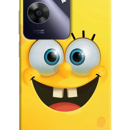 Sponge 1 Realme C61 Hard Case Back Cover by Casekaro