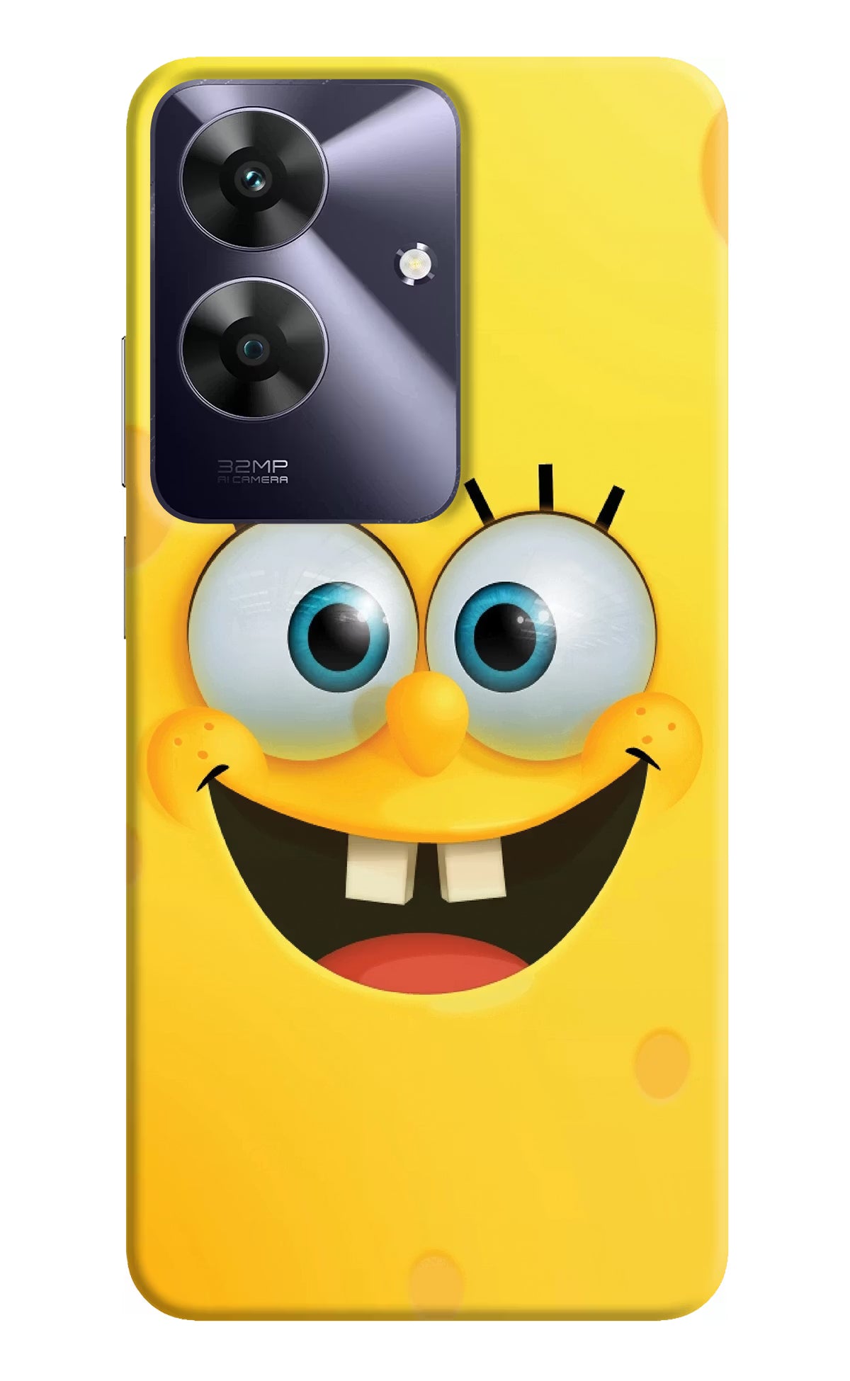 Sponge 1 Realme C61 Hard Case Back Cover by Casekaro