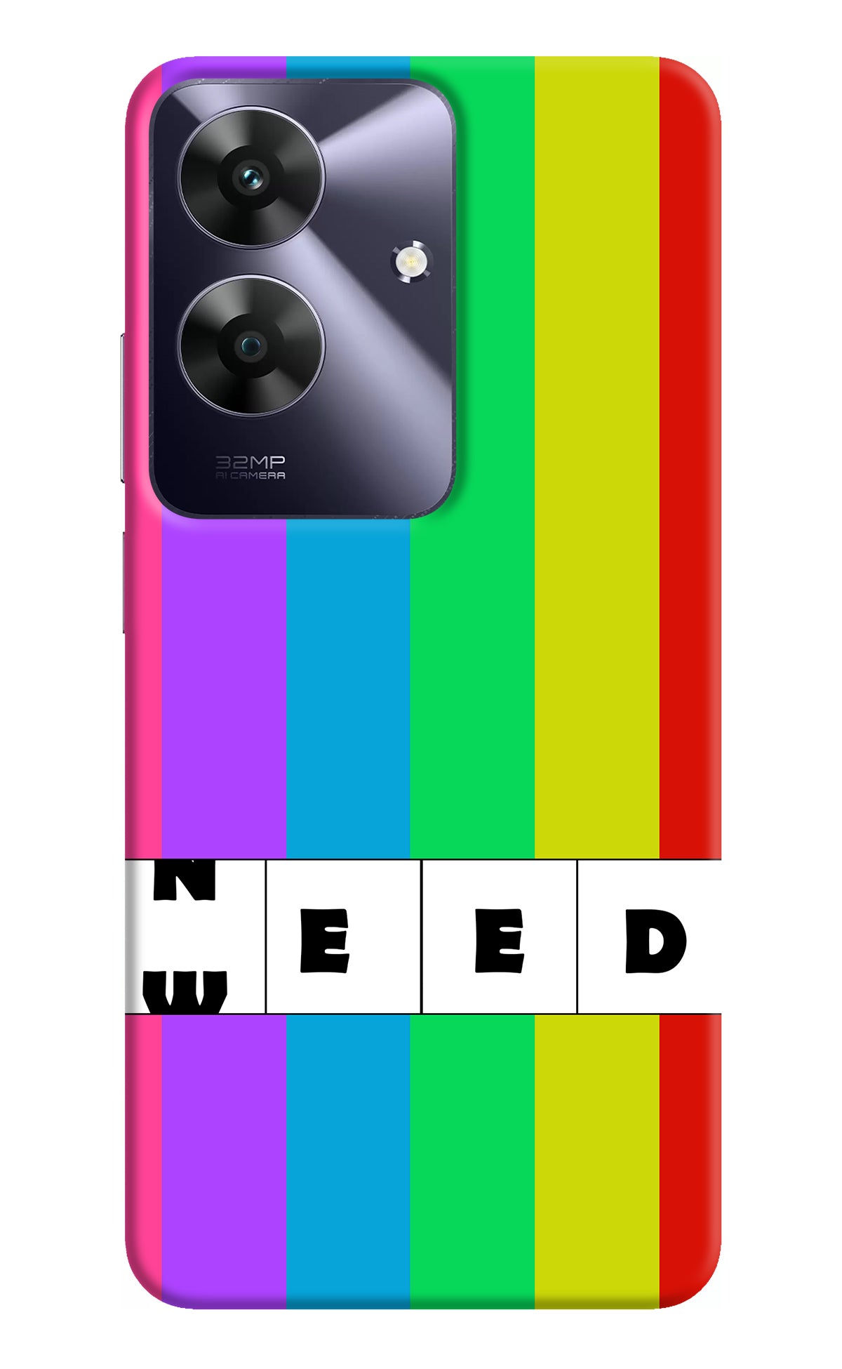 Need Weed Realme C61 Back Cover