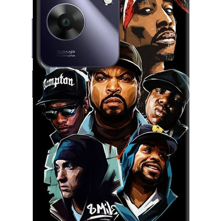 Rappers Realme C61 Hard Case Back Cover by Casekaro