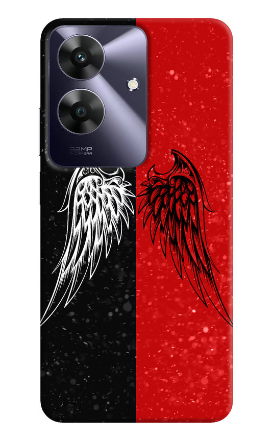 Wings Realme C61 Hard Case Back Cover by Casekaro