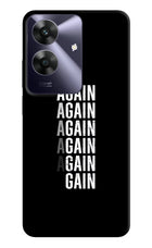 Again Again Gain Realme C61 Hard Case Back Cover by Casekaro