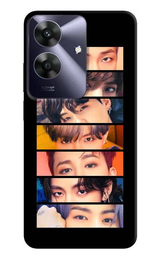 BTS Eyes Realme C61 Hard Case Back Cover by Casekaro