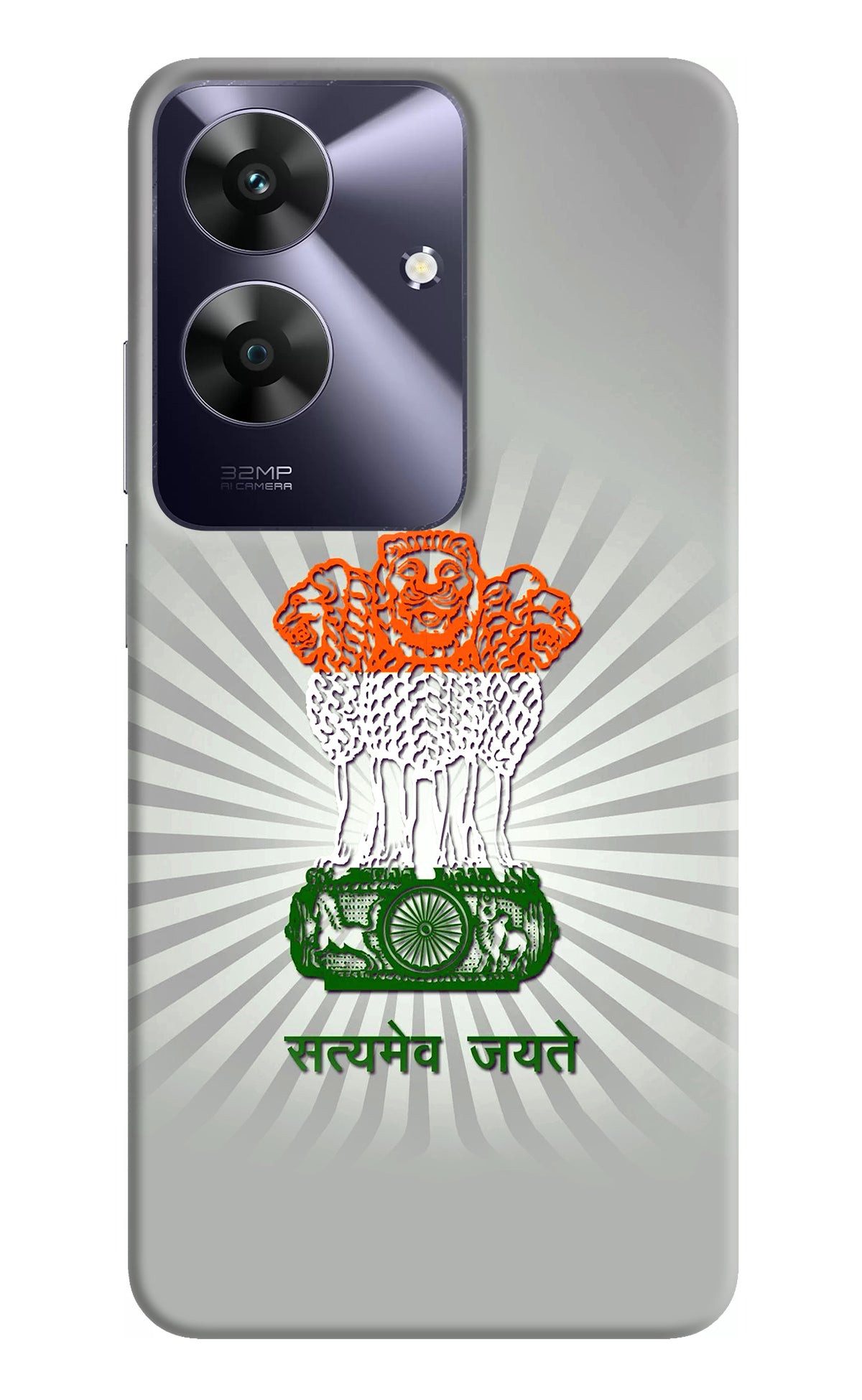 Satyamev Jayate Art Realme C61 Back Cover