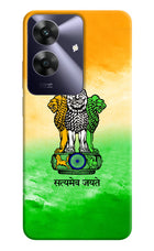 Satyamev Jayate Flag Realme C61 Hard Case Back Cover by Casekaro