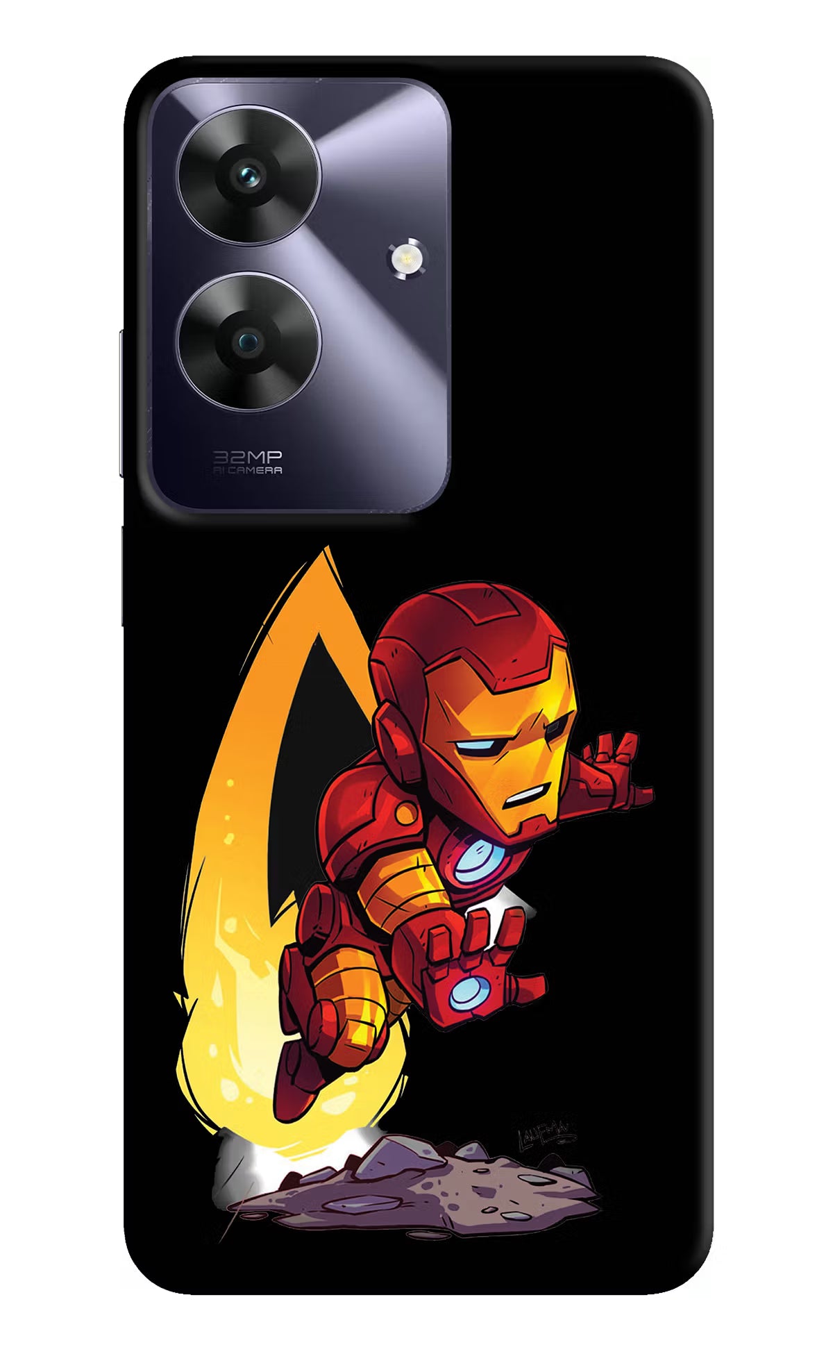 IronMan Realme C61 Hard Case Back Cover by Casekaro