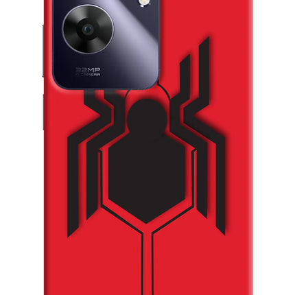 Spider Realme C61 Hard Case Back Cover by Casekaro