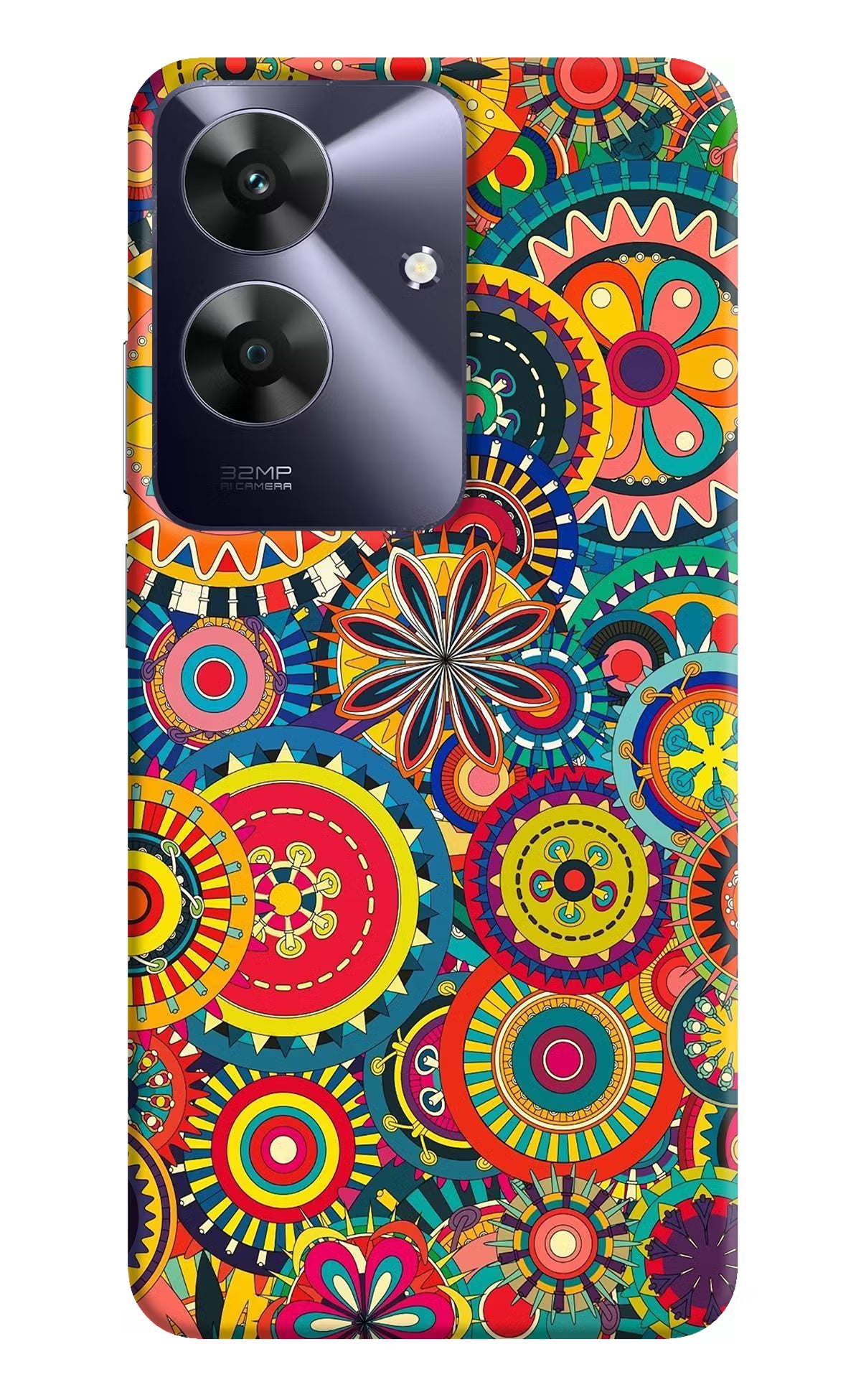 Gol Gol Art Realme C61 Hard Case Back Cover by Casekaro
