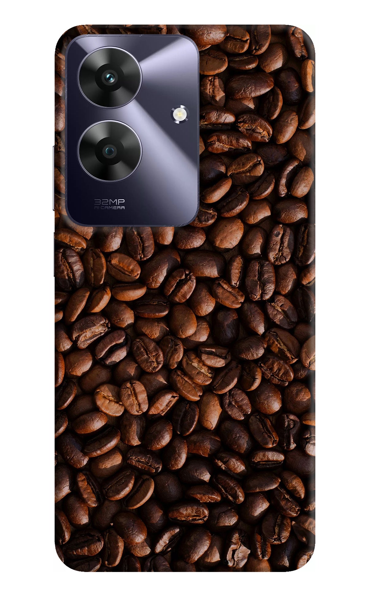 Coffee Beans Realme C61 Back Cover