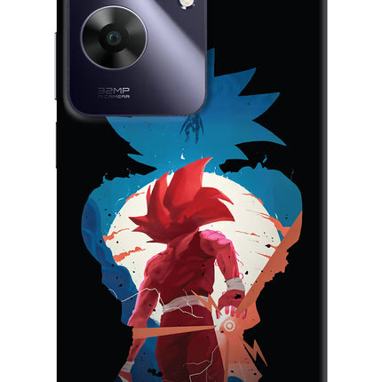 Goku Realme C61 Hard Case Back Cover by Casekaro