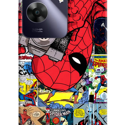 Spider Man Realme C61 Hard Case Back Cover by Casekaro