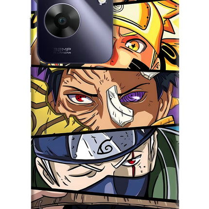 Naruto Character Realme C61 Hard Case Back Cover by Casekaro